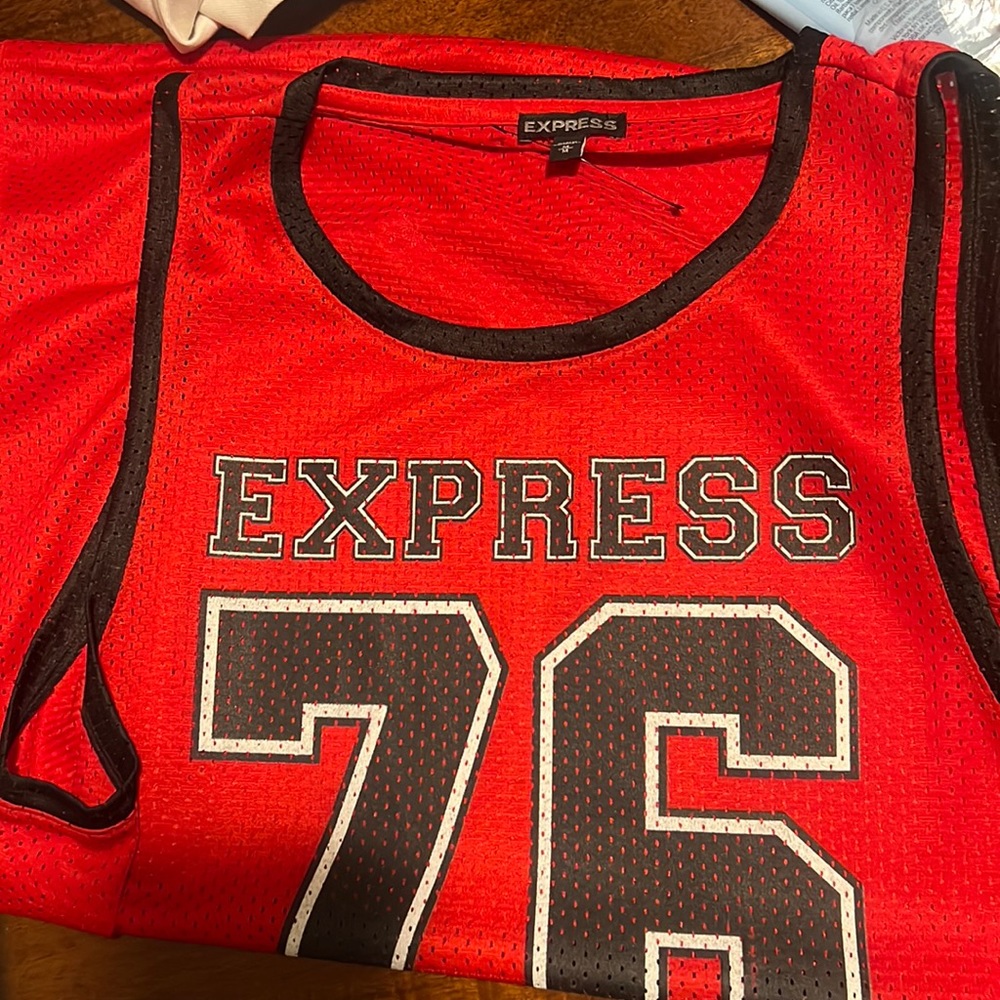 Red & black Jersey
